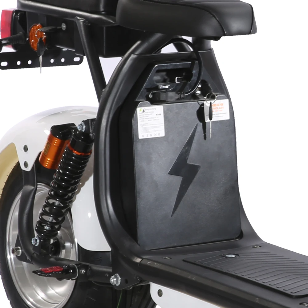 hot and popular electric scooter fat tire 2 wheel 1500w seev citycoco