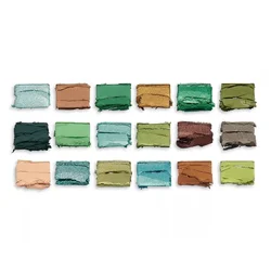 ODM/OEM Popular Avocado Green Eye Shadow New Style Cosmetics  Eyeshadow Palette