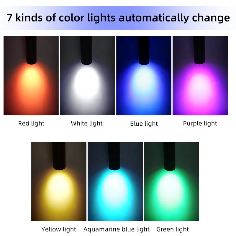 Регулируемый RGB светодиодный Трековый светильник 20 Вт цветное сценическое освещение 220 В потолочный прожектор магнитный спортивный для дискотеки