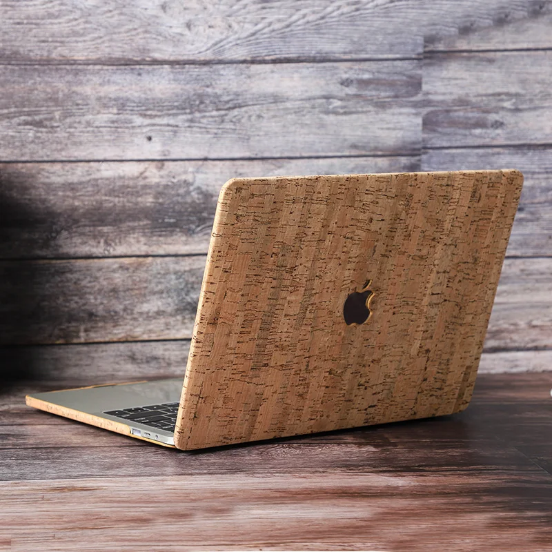 Пользовательский дропшиппинг чехол для macbook Чехол ноутбука под дерево искусственная кожа жесткий корпус MacBook Air 13 3