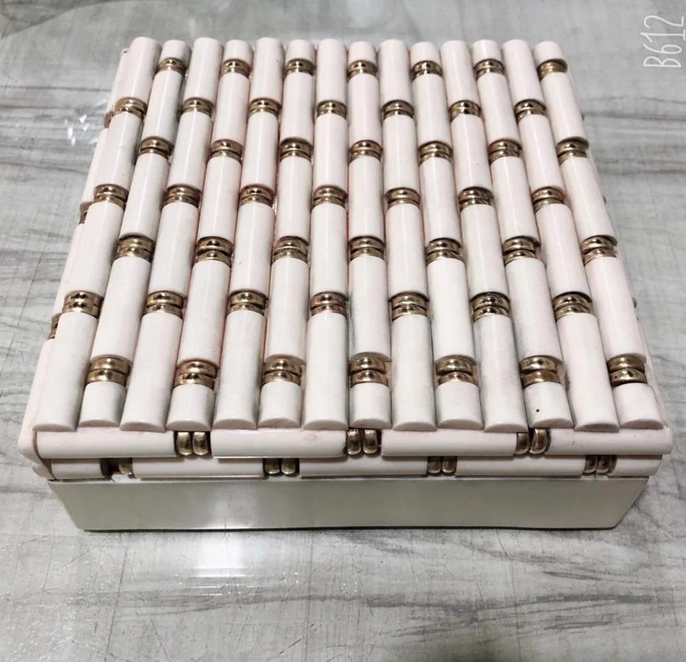 Homedecor Dotted Crown Decorative Box Set own by Lametierartz metal dotted box factory making box indian