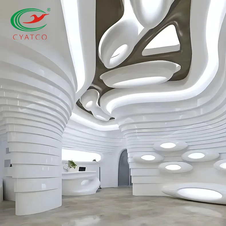 Home Fiber Reinforced Gypsum Board Heat Resisting Glass Reinforced Grg Gypsum Ceiling Plaster Medallion