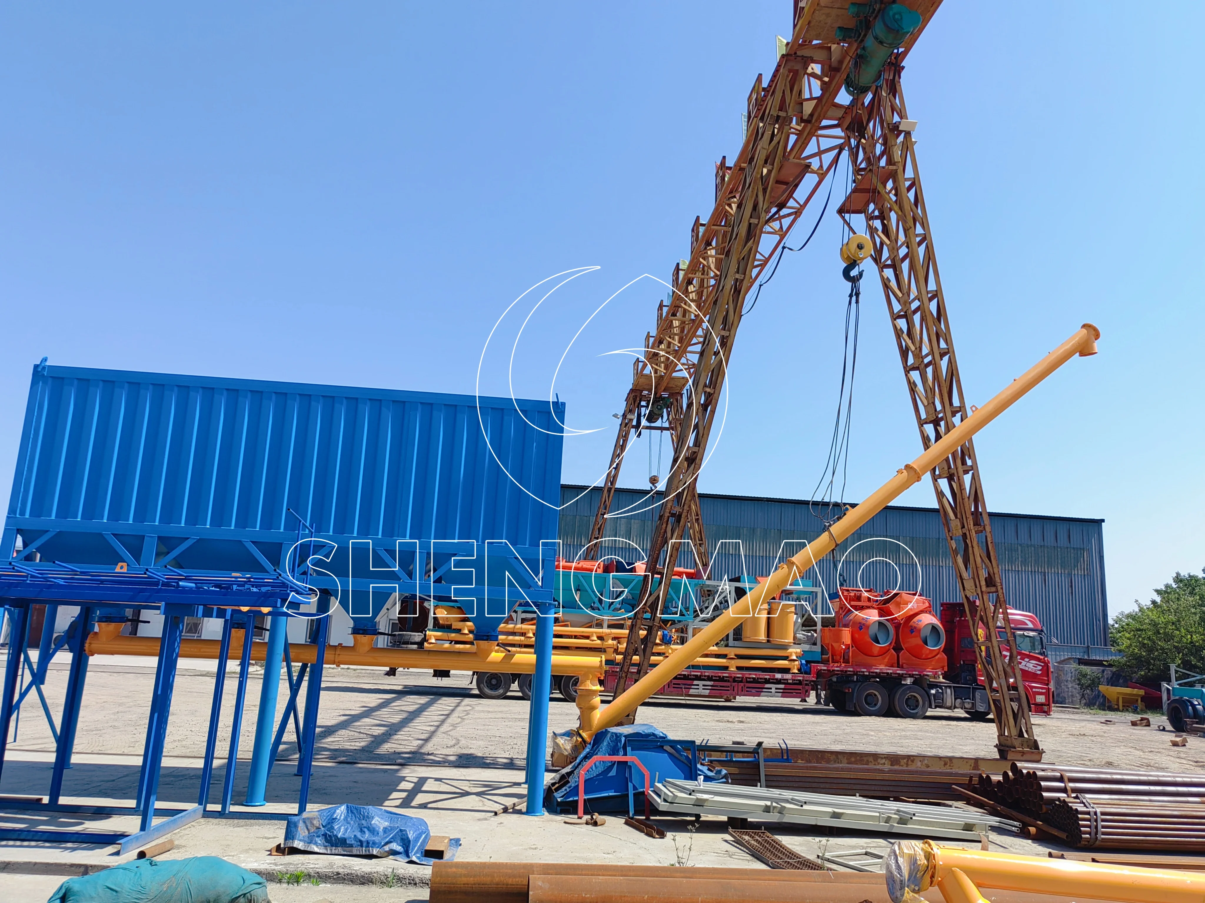 Professional Manufacturer 50 Ton Steel Concrete Storage Silo