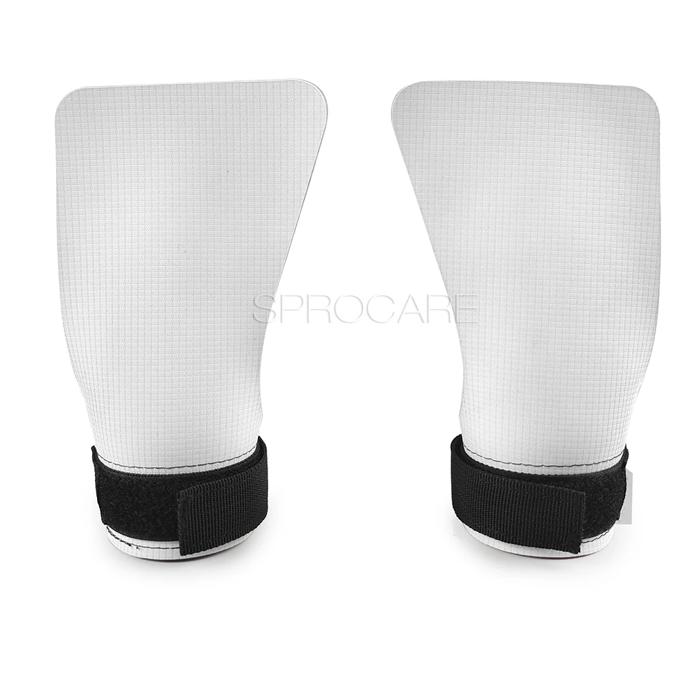 Natrual Rubber Anti-Slip Gymnastic Hand Fingerless Grips,Palm Guards,Calleras