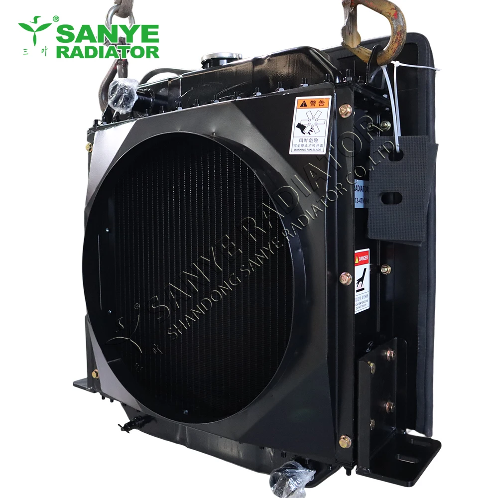 Прямые продажи с завода SANYE и поставка на заказ алюминиевого пластинчатого плавника теплообменника погрузчика 912-4TNV94 оборудования