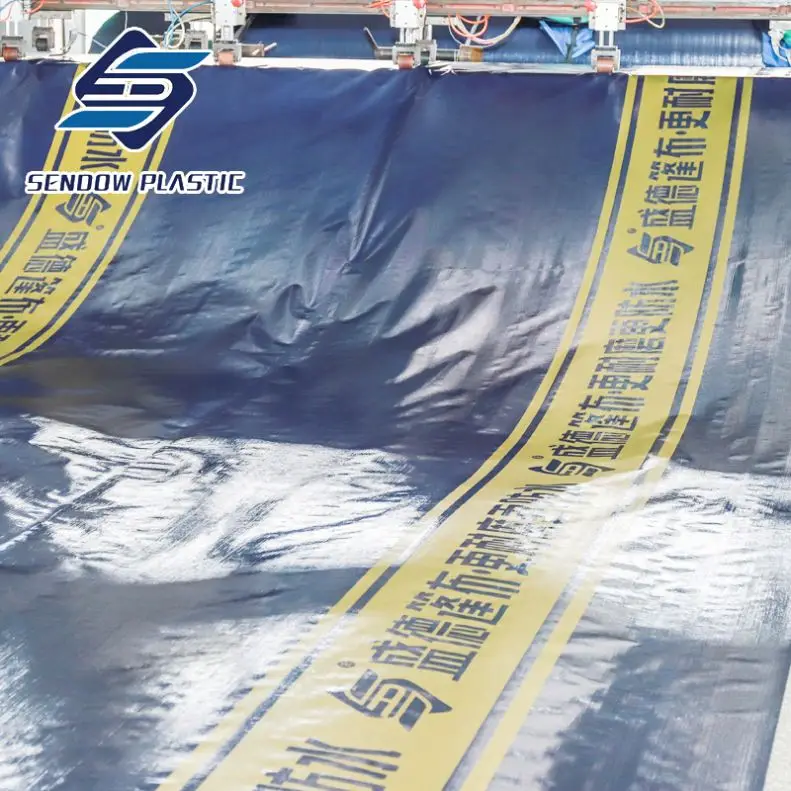 1000D Tarps Fabric Sun-Resistant And Waterproof Recycled Pe Tarpaulin