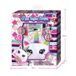 Детский макияж 2022 Детские ролевые игры светящиеся стильные переносные художественные тени для век