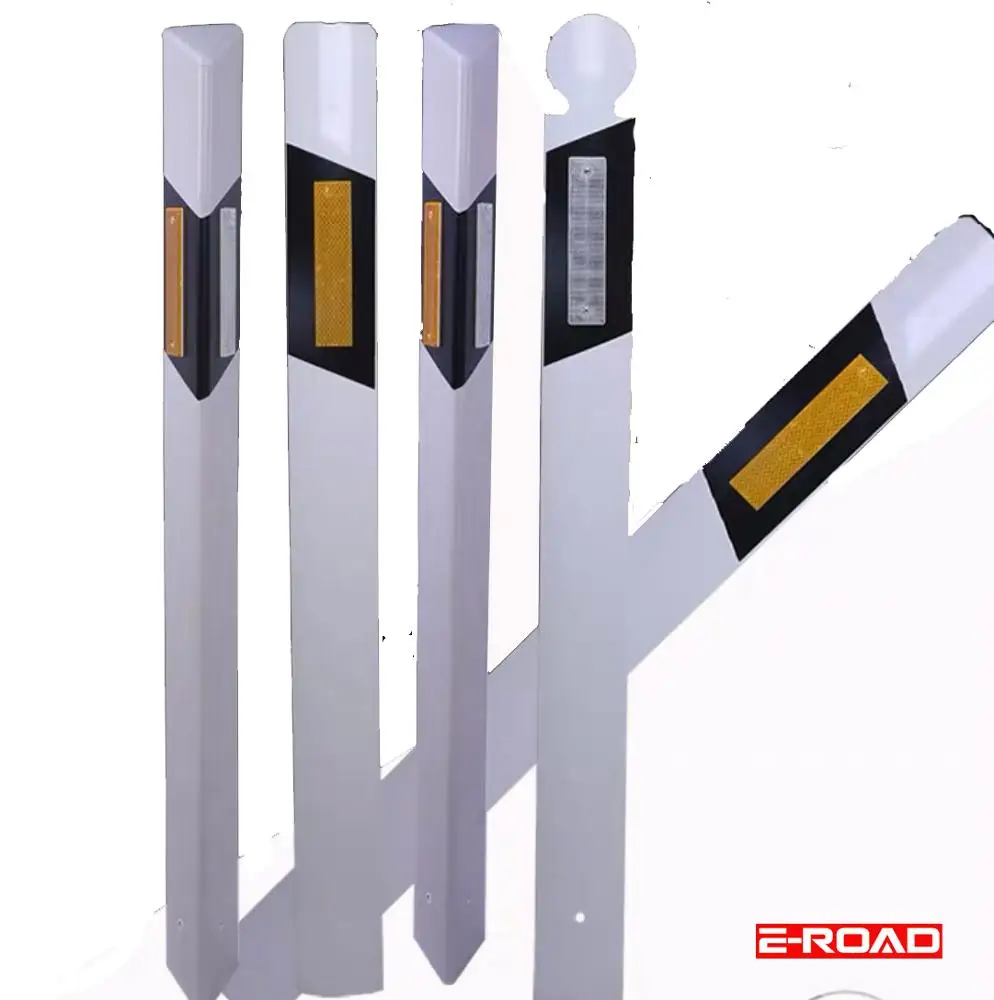 Triangle PVC Warning post flexible road side traffic delineator post
