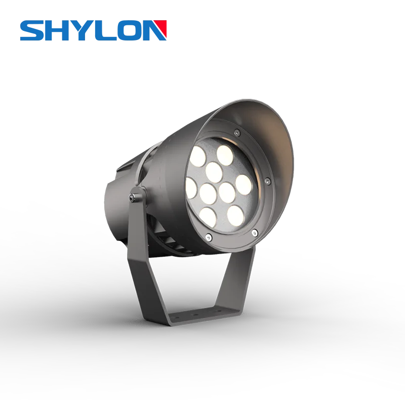DC12V IP66 RGB Aluminum landscape Multicolor led spotlights outdoor lighting