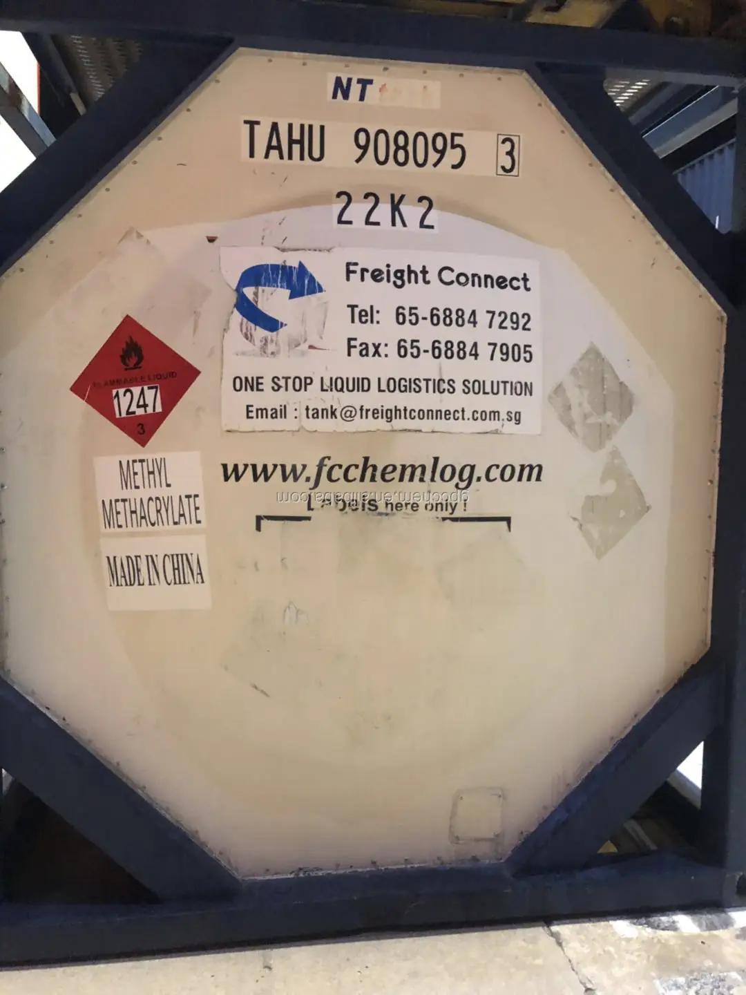 Good price Methyl Methacrylate (MMA) 99.8% min as the raw material of methacrylate resins