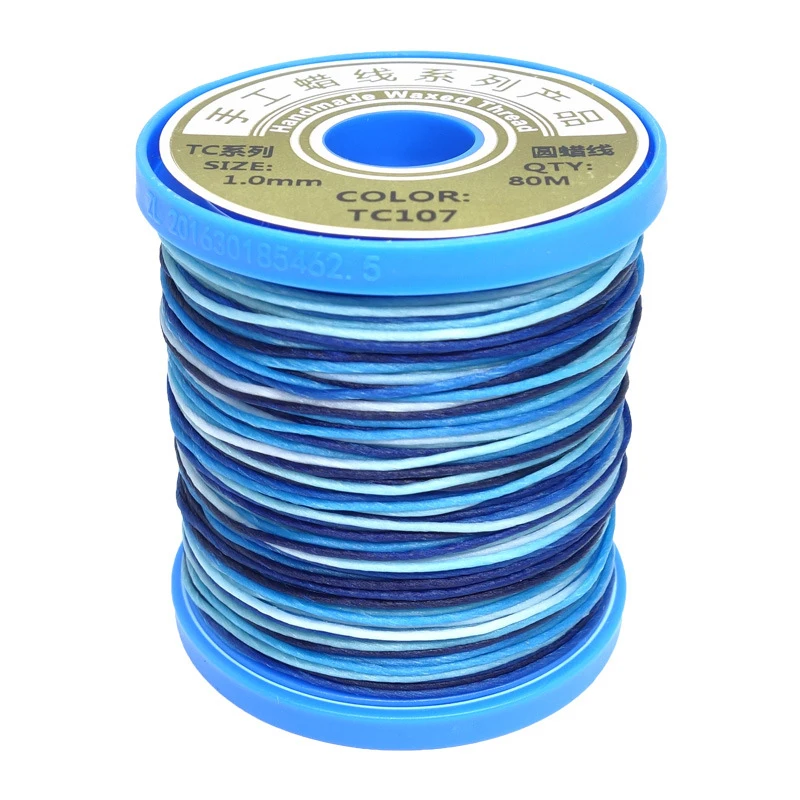 1 мм круглая вощеная нить, шнур для ручного шитья, кожаная нить, вощеная проволока для браслетов, плетеная нить, изготовление ювелирных изделий