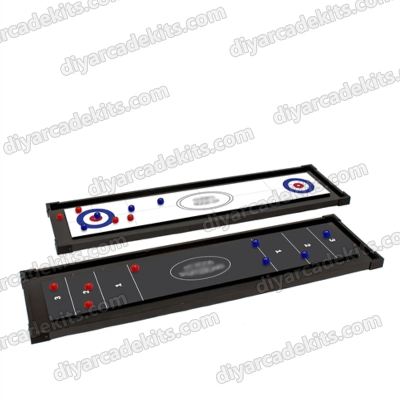 Indoor Amusement Park Adults Shuffleboard Table Game Custom Wholesale Plastic Mini TableTop Shuffleboard Game