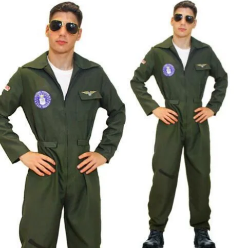 Man Prisoner Overall Orange Costumes Party Fancy Dress Convict Costume