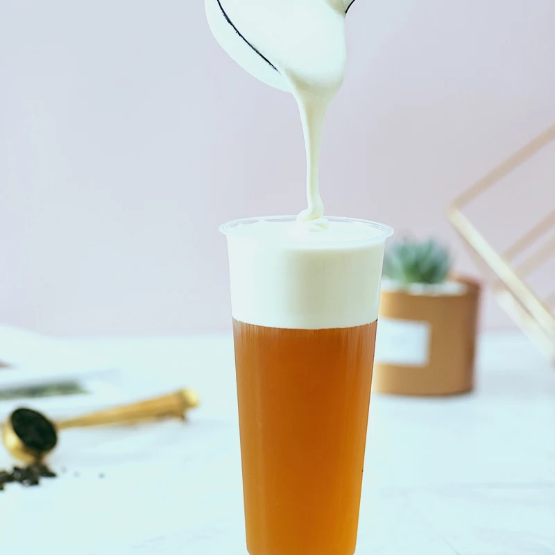 China manufacture high quality cheese cream topping cheese flavored milk cover powder for milk tea