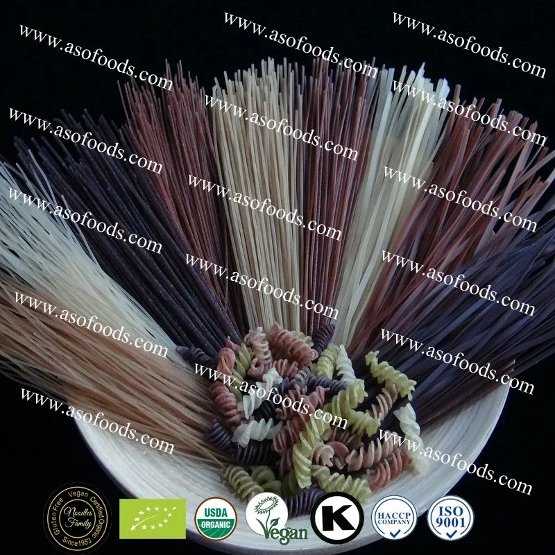 organic private label gluten free white rice italian pasta spaghetti linguine products Chinese gluten free vegan instant noodles