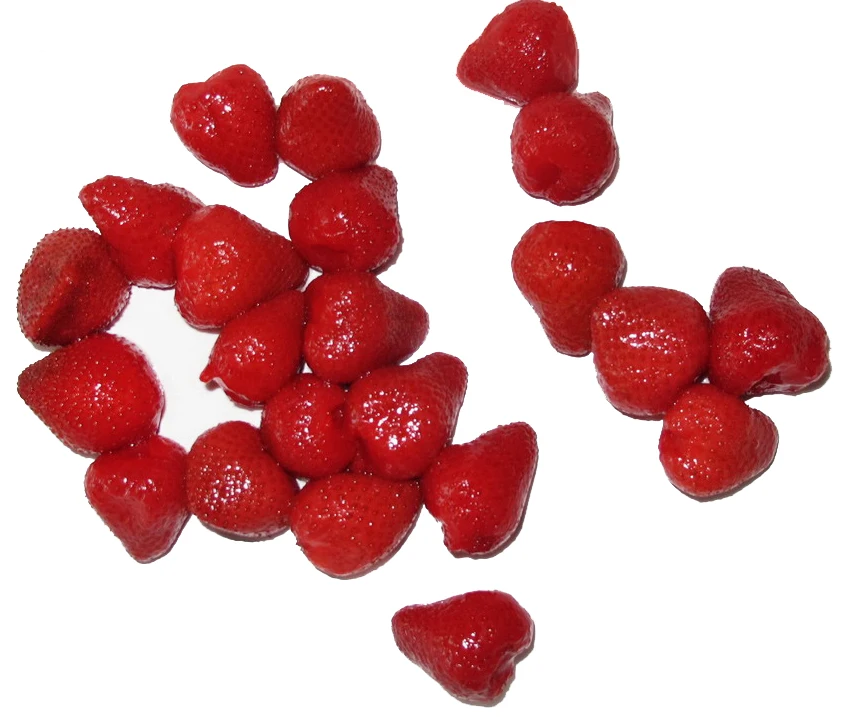 2022 New Season Good Quality Canned Strawberries In Syrup