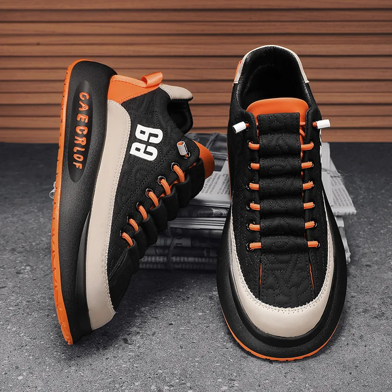High Quality Classic Fashion Men Casual Shoes Breathable Walking Shoes Affordable Injection Sneakers
