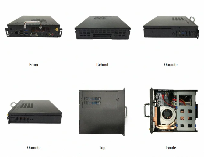 Mini PC Computer Factory Outlet Ce-leron 1037U Win10 Linux NUC Barebone Office Server Business Minipc Small Desktop