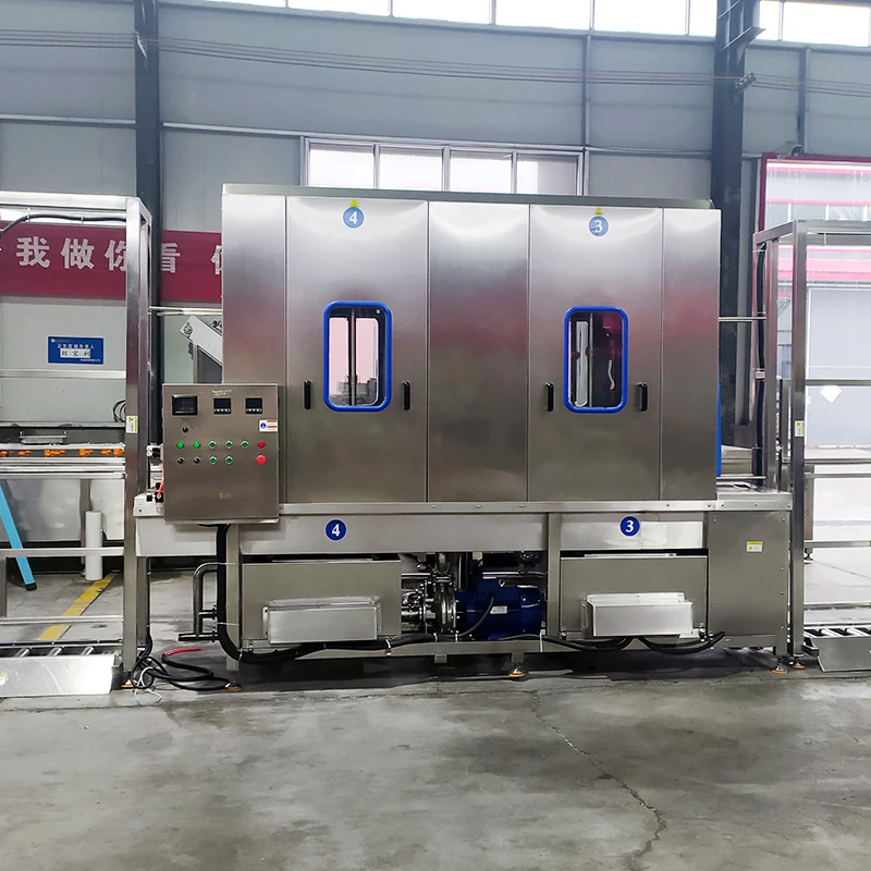 Industrial High Pressure Hot Water Detergent Automatic Lifting Plastic Storage Pad Cleaning Machine