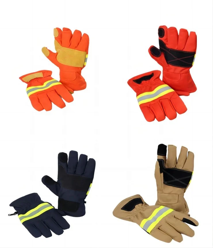 Protection and Rescue Fire Gloves Firefighting Equipment and Accessories