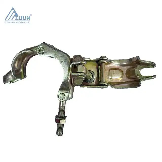 Versatile BS1139/EN74 Adjustable 3mm Steel Double Coupler Clamp Q235 Material for Scaffolding Erection