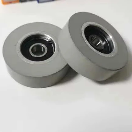 Woodworking industry machinery parts rubber edge banding machine rubber wheel