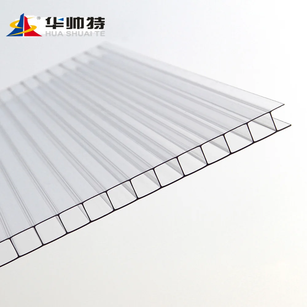 polycarbonate hollow transparent corrugated roofing sheet sizes