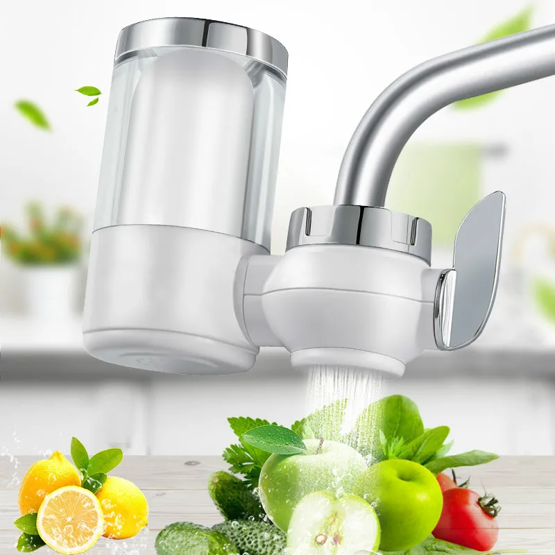Good quality porous ceramic filter faucet tap water purifier for residential kitchen faucet-mounted water filtration