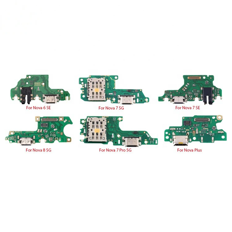 Mobile Phone Charging Flex Board Parts Ports Dock Connector Flex Cable for nova 2 Plus for huawei all models