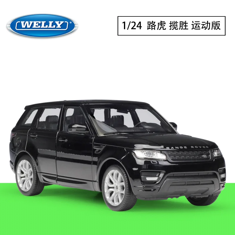 Welly 1:24 L and Rover R ange Rover Sport UV Off-road Car Metal Collectible Simulation Die Cast Car Alloy Car Model