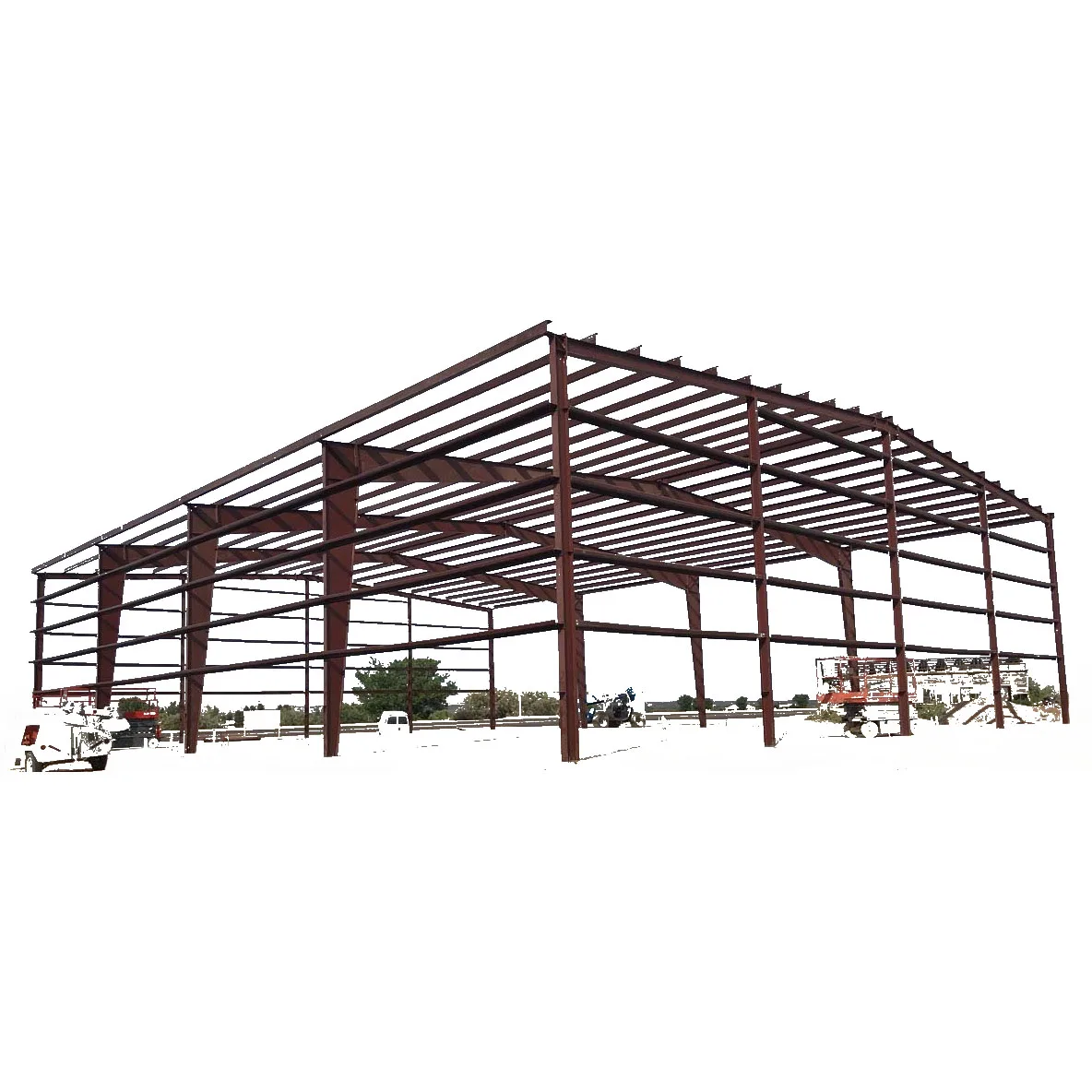 Prefab low cost structural steel warehouse  workshop industrial hangar steel structure prefabricated  for sale