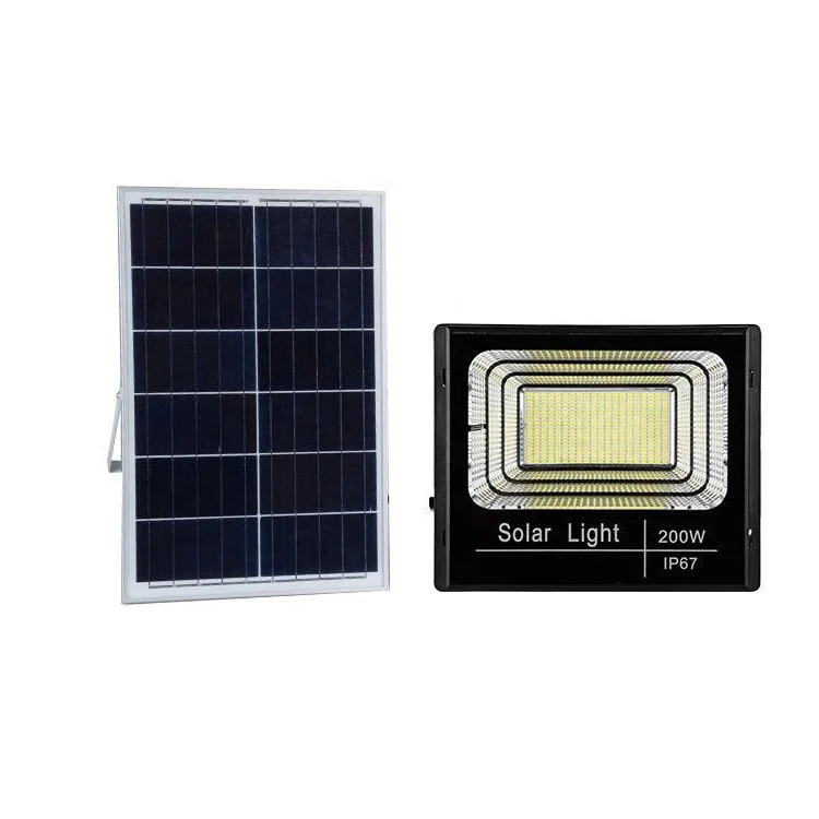 High quality low price solar flood light IP67 solar led flood lights outdoor 200w solar sensor flood light 15w
