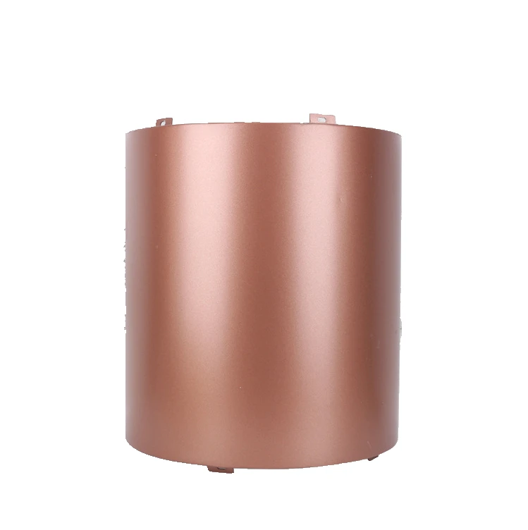 Metal Feature Wall Panel Design Aluminum Column Cladding Panel