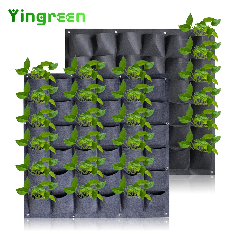 
Low Price Breathable 9 36 Pocket Wall Hanging Vertical Garden Planter Non Woven Fabrics Pots Plant Grow Bags 
