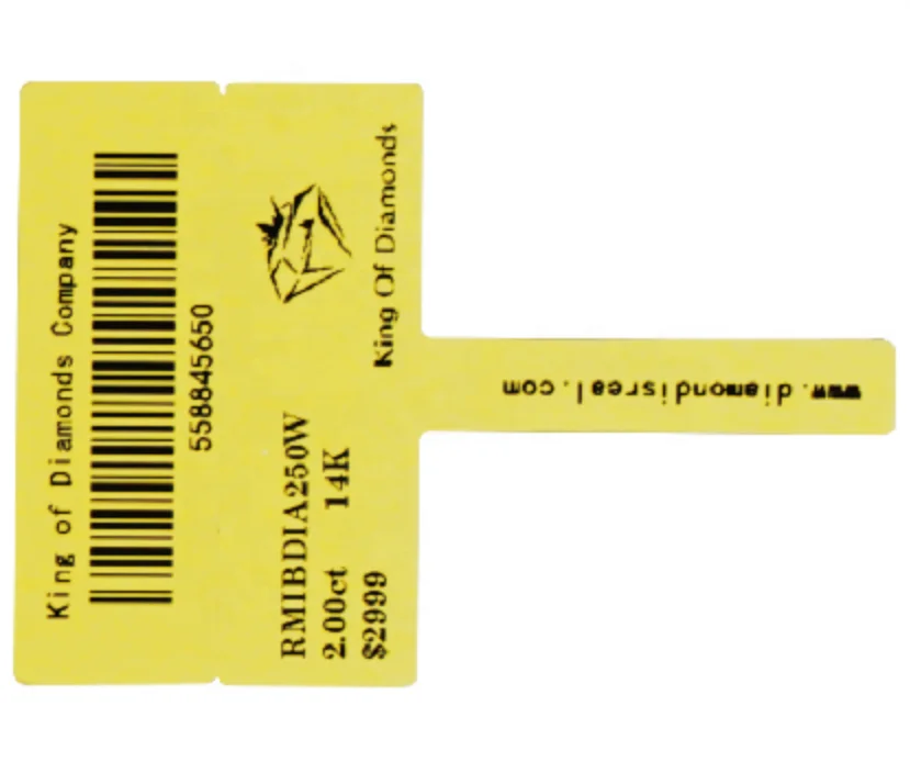 china supplier custom adhesive cable Handwritten and printable label sticker