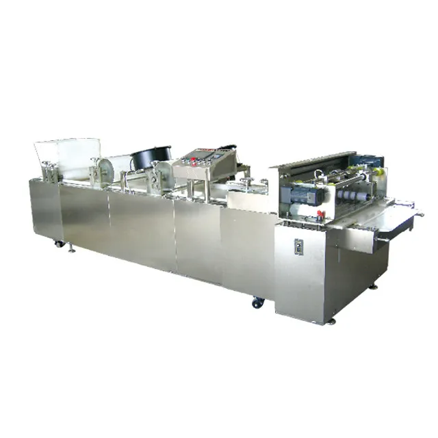 Energy Bar Cereal Crispy Chocolate Bar Peanut Crispy Forming Machine Cutting Machine Nut Candy Bar Extruder Making Machine