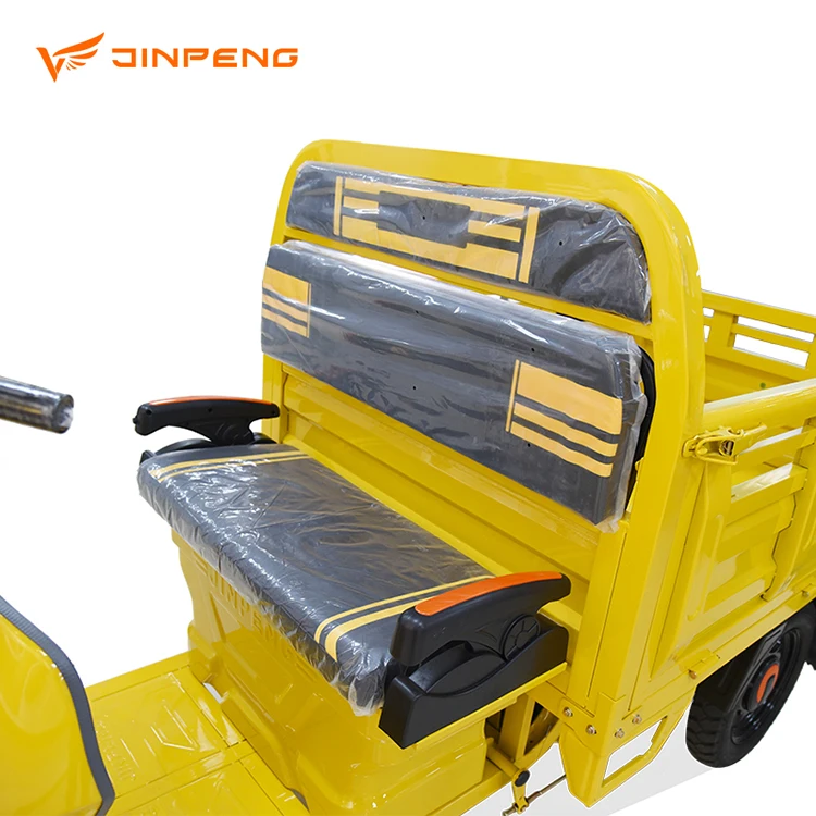 JINPENG Low Speed Big Powerful  Electric Tricycle Electrique for Cargo