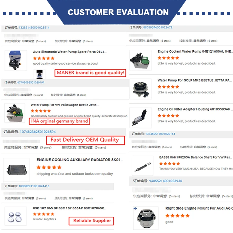 MANER Auto Engine Systems 94810226175 Drive Belt Tensioner Damper For Porsche
