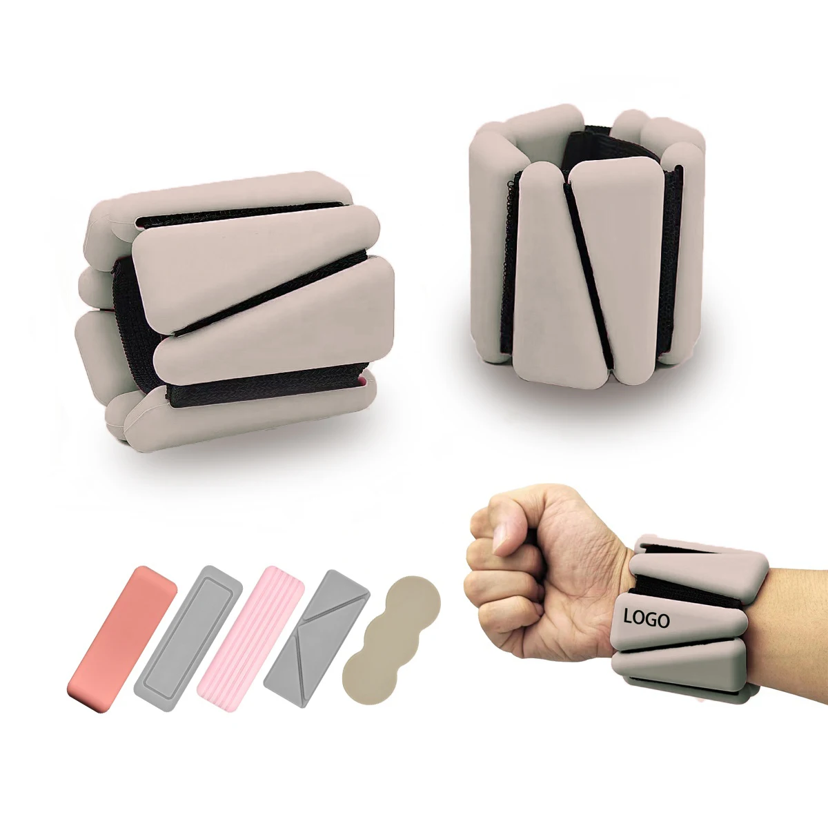 Yogagravity band fitness Weight-bearing silicone bracelet High quality Weight band Running Silicone bracelet