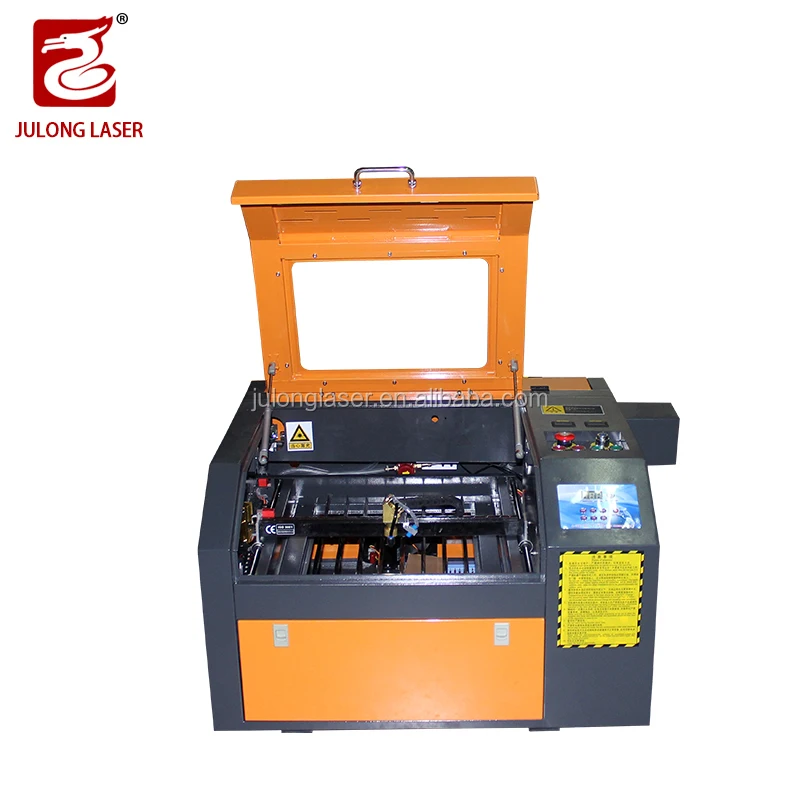 China Julong Versatility 4040 CO2 Laser 40w 50W 60W CO2 Laser Engraving Cutting Machine for Non-metal with affordable price