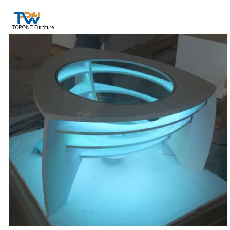 Wholesale Home Furniture White Marble Living Room End Side Tables Angled Base Three Legs Round Top Drink Table