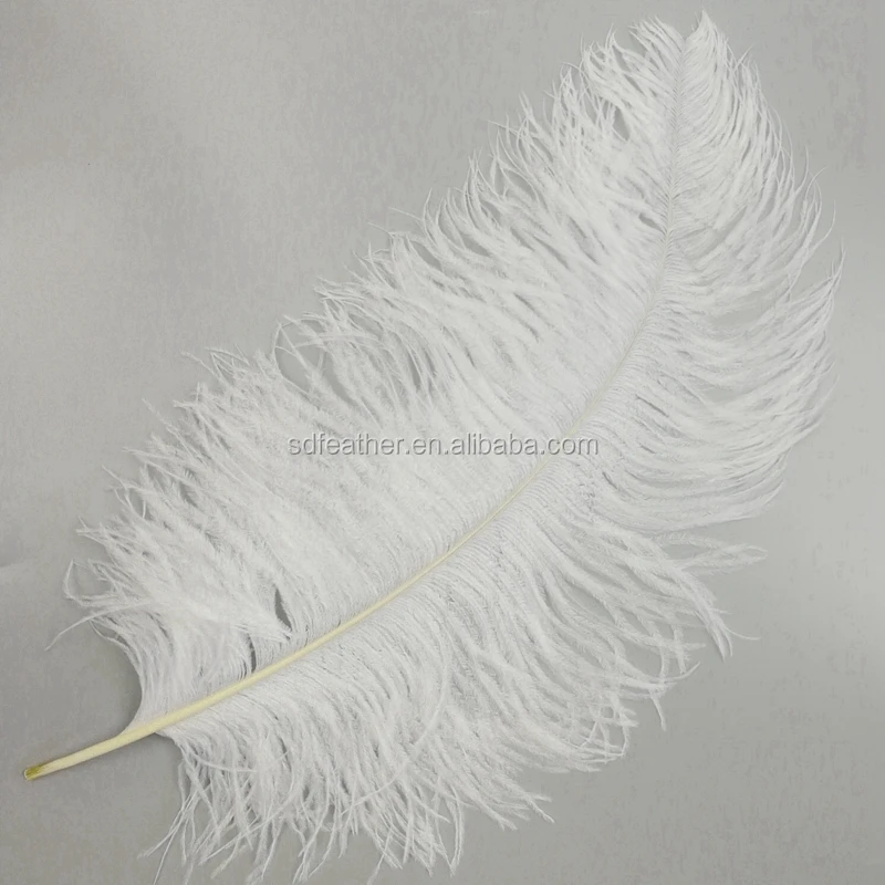 
18-20 inch 45-50cm dyed pattern artificial ostrich feather For Decoration cheap ostrich feathers for sale 
