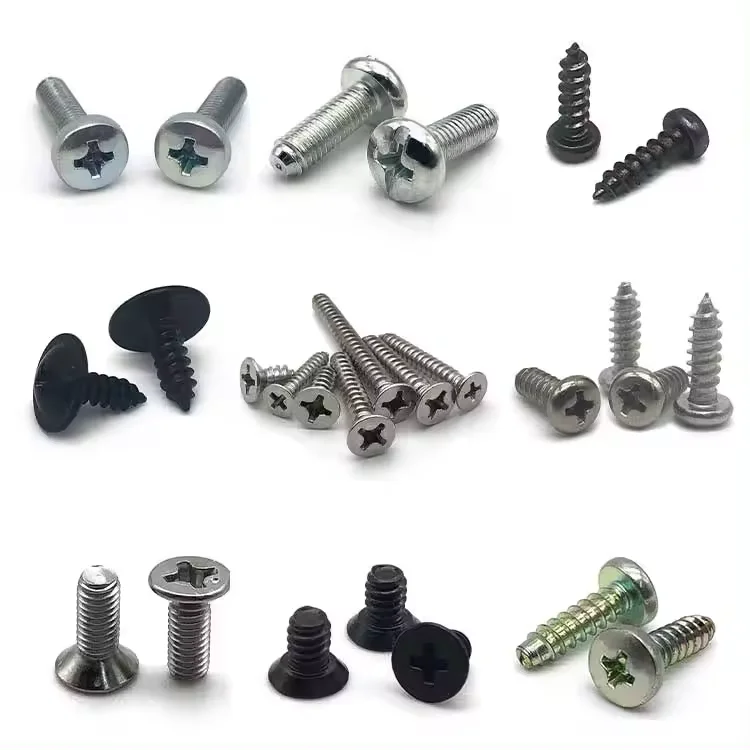 Iron 8.8 grade black stainless steel hexagon socket cap head self tapping wood screws for speakers