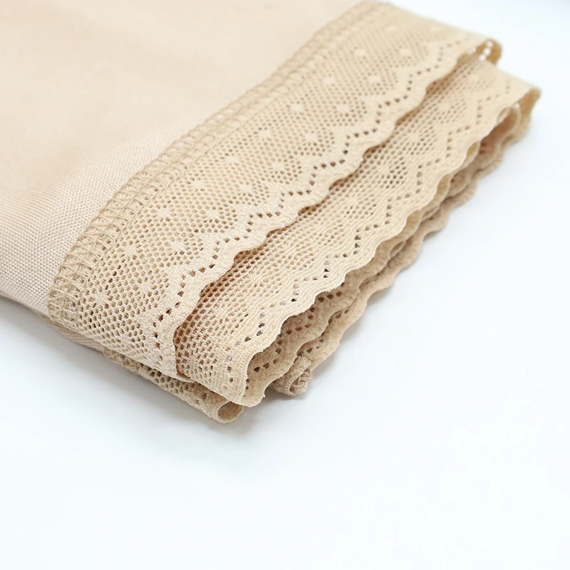 Mansphil silk and viscose lace trimmed lingerie breathable and soft women underwear