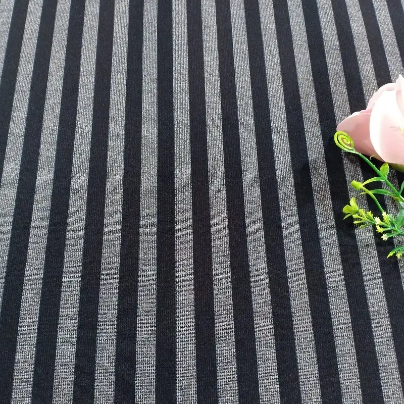 
2020 colorful knitted denim fabric by knitted yarn 