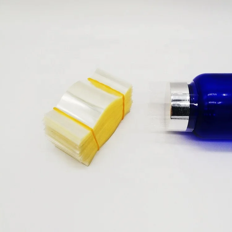 Clear Perforated Shrink Band for Glass Jars, Plastic Jars, Metal Tins and More