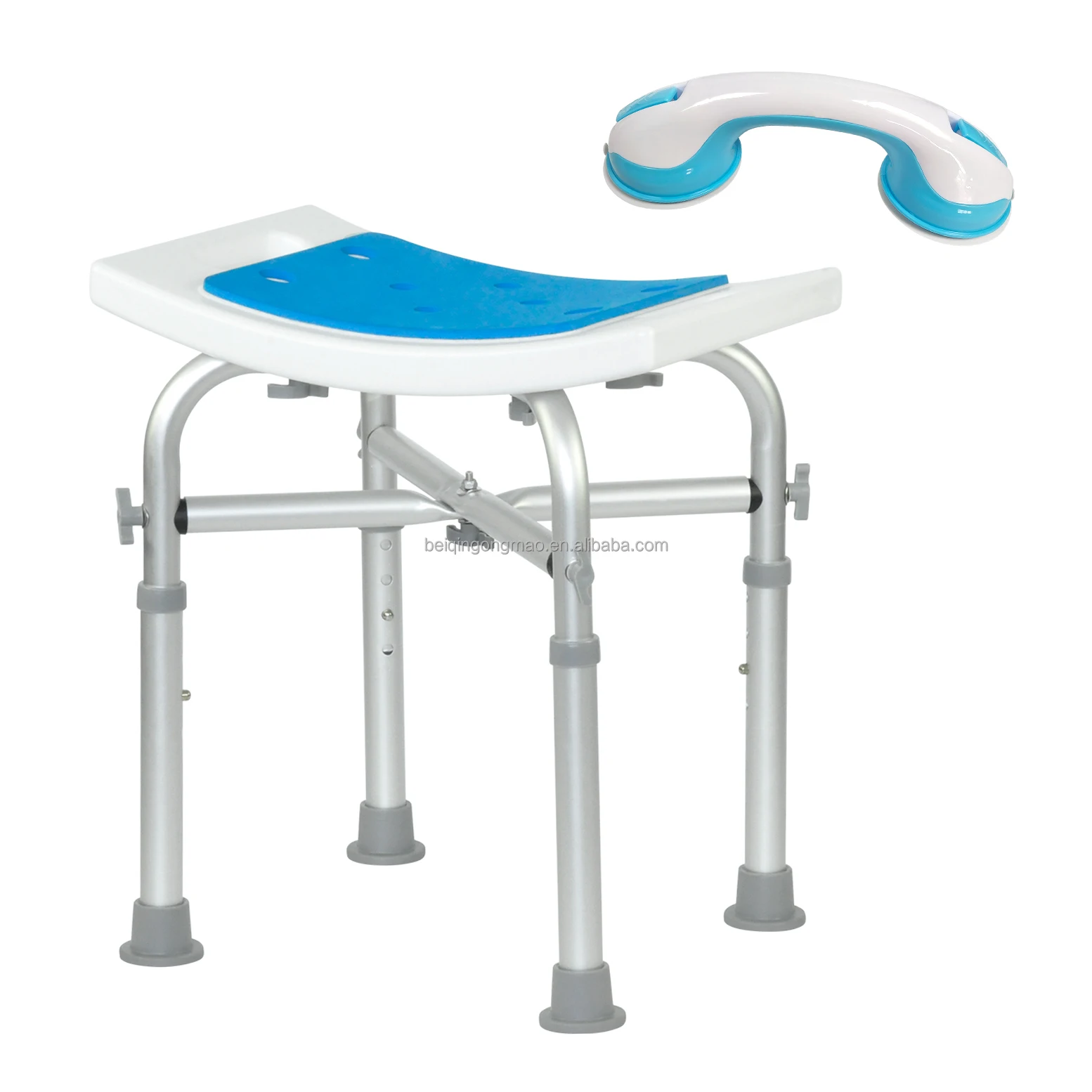 Medical Equipment Hospital Bathroom Chair Portable  Shower Chair Elderly Shower Chair for Disabled