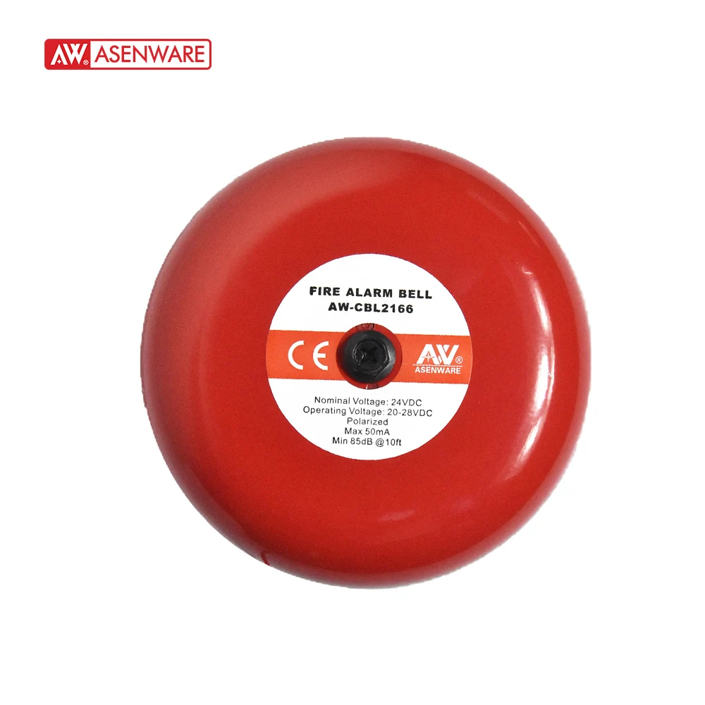 20-28V DC fire alarm bell 6 inch CE approved volume>98dB
