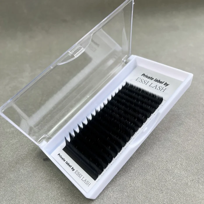 pesta as Silk Soft Professionals Individual EyeLash Extensions russian volume lash tray korea pbt fiber
