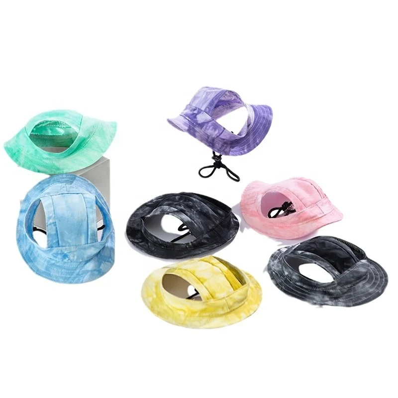 spring summer pet dog cat fisherman hat sun helmet Pet hat